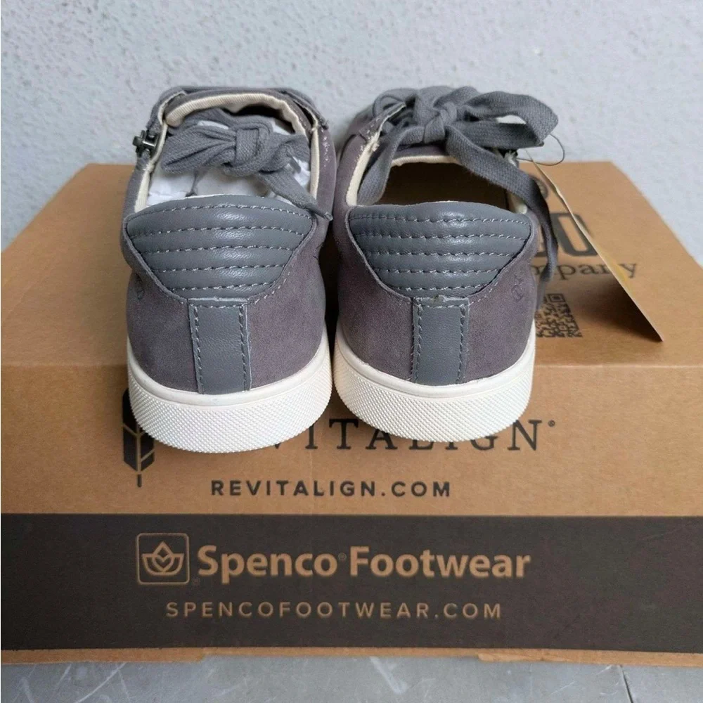 Spenco Sz 7 Santa Catalina Sneakers Revitalign Waco Shoe Co. December Sky